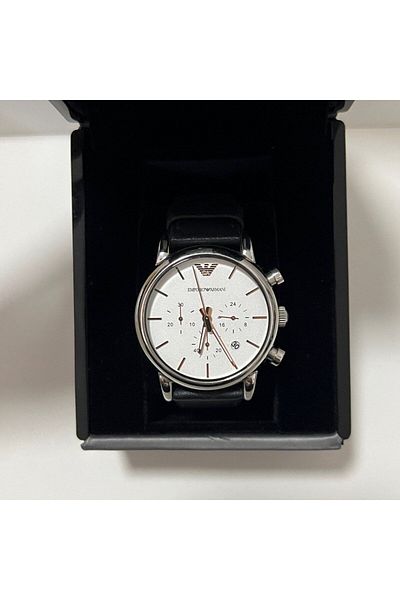 Emporio Men's Chronograph, Stainless Steel Watch,AR1807 46mm case size