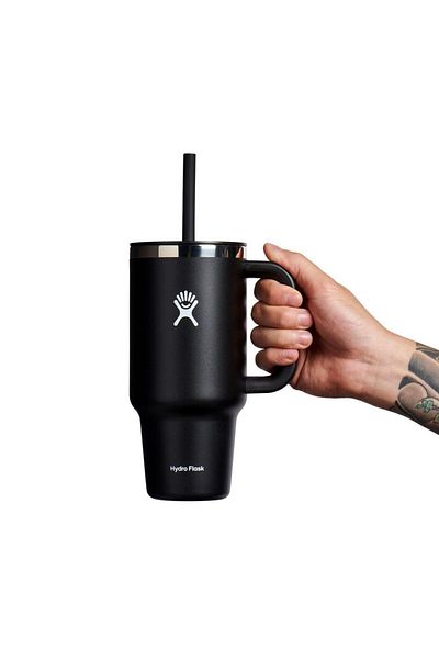 Hydro Flask Pahar termos Hydro Flask All Around Travel Black, inox, 950ml