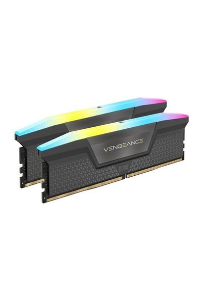 Corsair Memorie Corsair Vengeance RGB CMH32GX5M2B6400Z32, 32GB (2 x 16GB), DDR5,6400MHz,C32, 1.4V,AMD/Intel