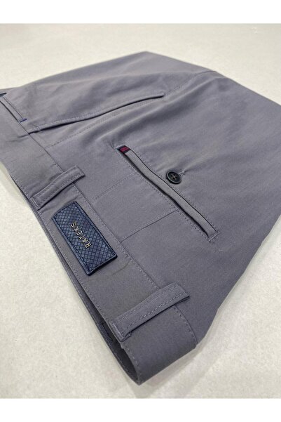 RATEKS Summer Comfortable Style Fabric Pants with Side Pockets