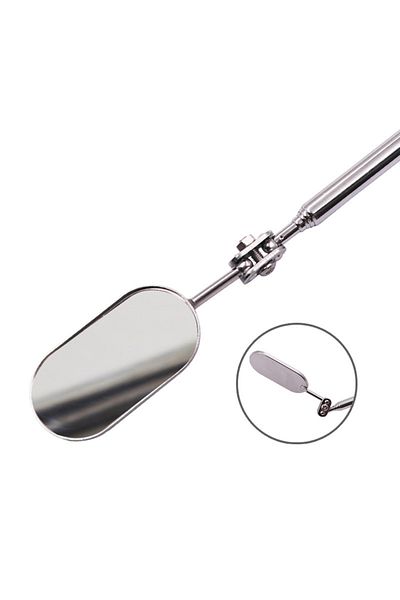 Choice Telescoping Inspection Mirror 360 Swivel Multipurpose Metal Mechanics Mirror Adjustable Inspectio...