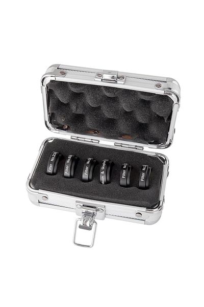 Choice six filters with box 1.25" Color Astro Filters Set (6 pieces) for Astronomical Telescopes Ocular Len