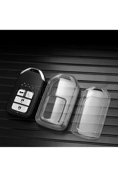 YıldızTuning City Exclusive Compatible Keyless Go Transparent Key Case