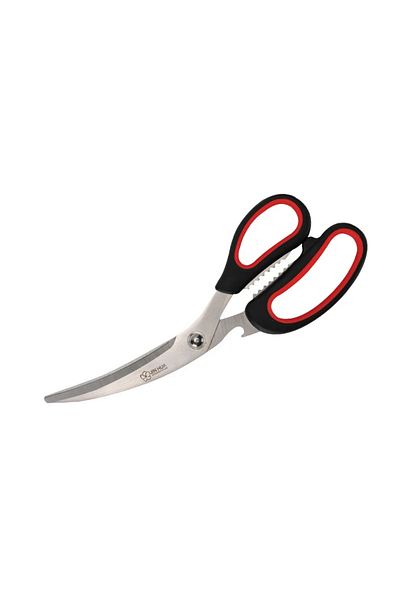 Choice Red black Kitchen scissors Multi-functional stainless steel household scissors for cutting chicken a