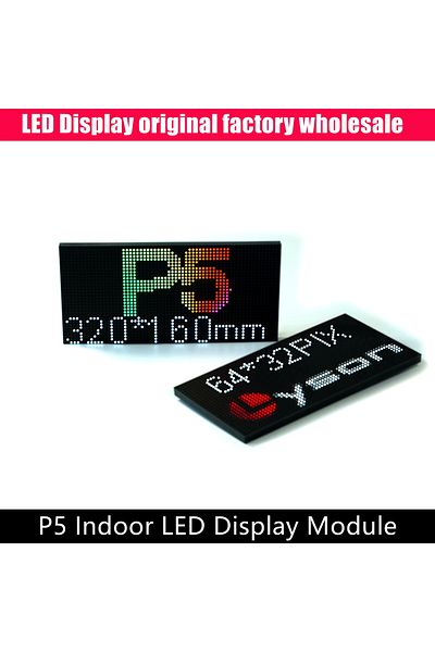 Choice P5 P5 Indoor Black SMD2121 Full Color LED Video Display Panel 320x160mm 64x32 Pixels Lower Price Hig