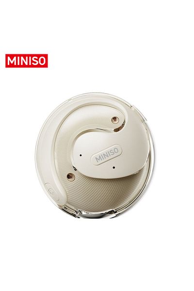 Choice White MINISO X15 PRO OWS Bluetooth Headset 5.4 Bluetooth EarphonesButton Control Noise Cancelling E