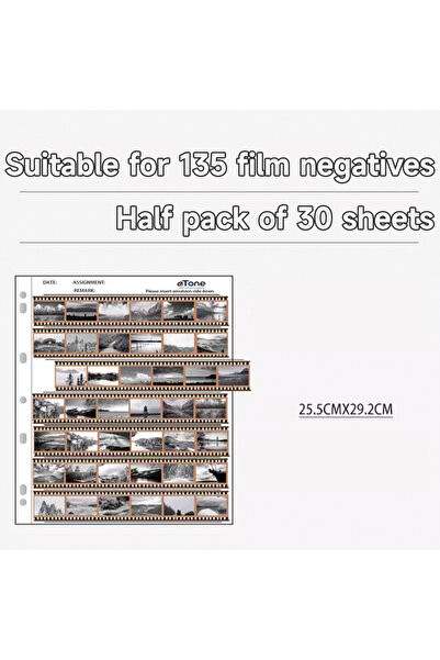 Choice1 حقيبة فقط لـ 135 فيلمًا 2024 صندوق تخزين أفلام سلبيات جديد أو ألبوم أ...