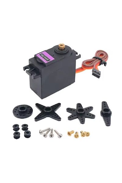 Choice High Torque MG996R 4.8-6.0V Digital Servo with Metal Gear for Futaba JR 1/8 1/10 RC Car Helicopte...