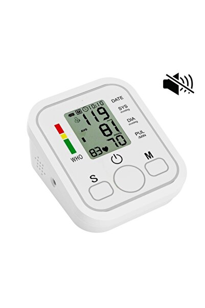 Choice جهاز قياس ضغط الدم الرقمي للذراع بدون صوت - جهاز قياس ضغط الدم الطبي -...
