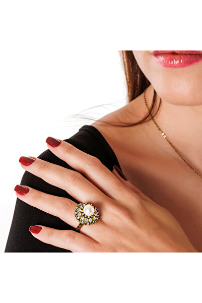 Atelier LEO Handmade Jewellery KRALİYET ÇEHRESİ İNCİ BAKIR EL YAPIMI KRİSTAL ...