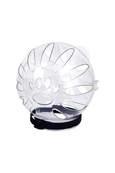 Choice S Neck Diameter 70mm Breathable Sturdy Muzzle Mask Cat Head Cover Space Hood Ball-shaped Kitten Prot