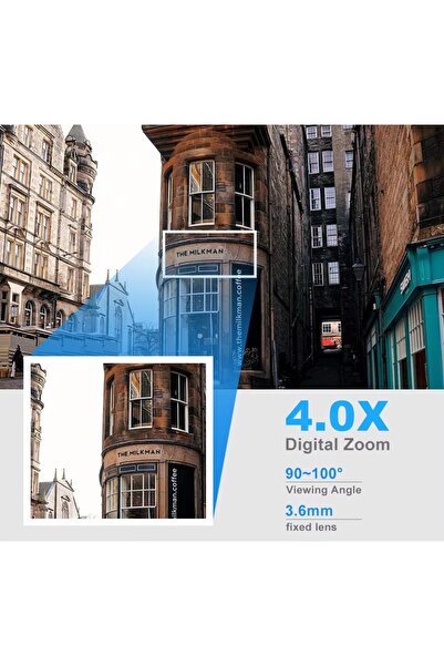 Choice كاميرا لاسلكية 360 درجة عالية الدقة 1080 بكسل، مقبس أمريكي، إصدار ممتاز، كاميرا داخلية وخارجية