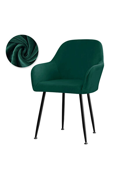 Choice 1pc Chair cover N15 Soft Velvet Dining Chair Cover Stretch Spandex Hig...