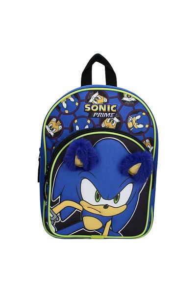 Sonic Ghiozdan gradinita 3D Sonic Likewise, 31x23x10 cm, bretele ergonomice si ajustabile, Albastru