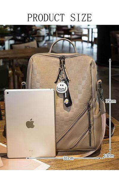 Generic Duniso Women's Backpack Fashion Travel Faux Leather School Backpack Backpack
