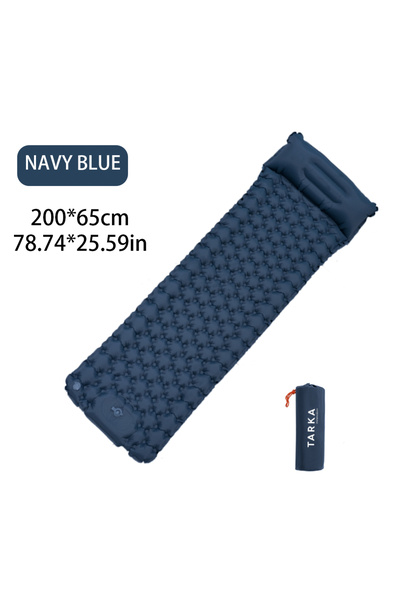 Choice مرتبة تاركا البحرية القابلة للنفخ بطول مترين للتخييم في الهواء الطلق، قابلة للنفخ ذاتيًا، قابلة للتوصيل، مناسبة للمشي لمسافات طويلة