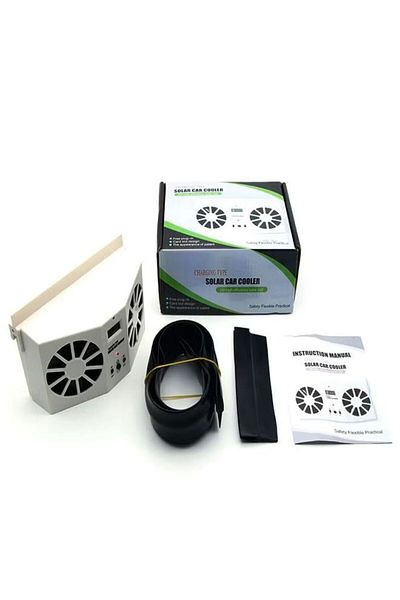 COOYA Internal Exhaust Fan of Solar Vehicle, Cooling and Circulating Fresh Air, ABS Material