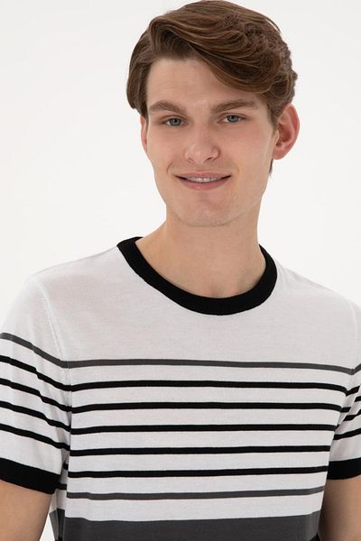 U.S. Polo Assn. Мъжки трикотажен пуловер с къс ръкав U.S. Polo Assn. 2100062