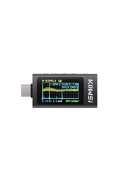 Choice Kws-x1 New Type-c Ammeter Voltmeter Tester Dc 3.3-36v 0-12a Current Voltage Monitor Power Meter Test