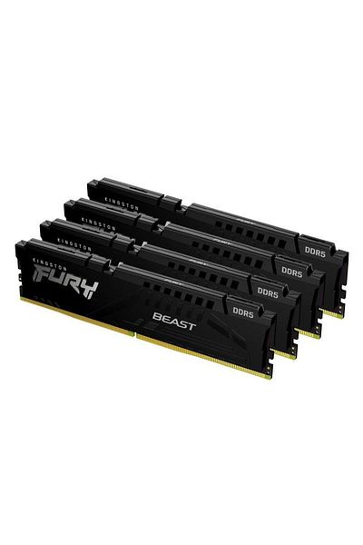 Kingston Memorie Kingston FURY Beast 128GB DDR5 5200MHz CL40 Quad Channel Kit