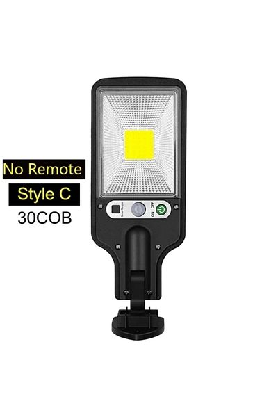 Choice 30COB KDULIT Solar Street Lights Outdoor PIR Motion Sensor Wall Lamp 3 Lighting Modes Waterproof Gar