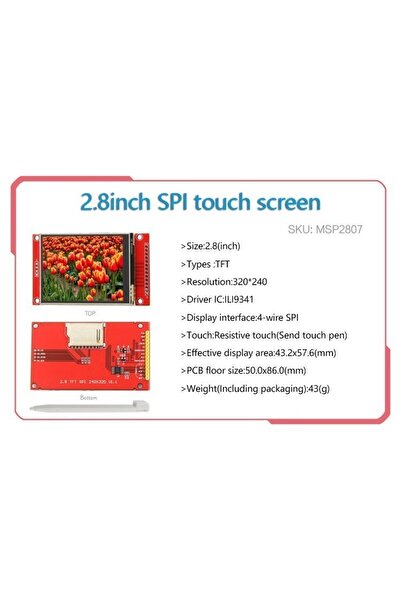Choice 2.8 inch touch 1pcs SPI Serial Port Seriesctouch 2.2/2.4/2.8/3.2/3.5/4...