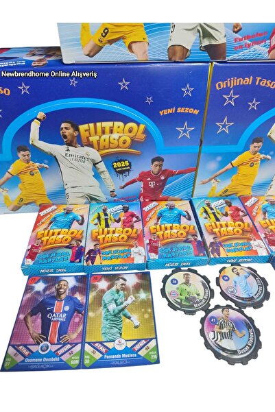 Emrah Gültekin Football Taso and Card Set 6 Mini Boxes |   12 Cards 18 Taso t...