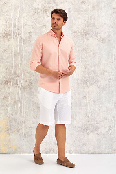 SMILE قميص ماثيو سومون مصنوع من القطن بنسبة 100%