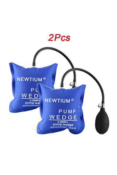 Choice3 طقم إسفين مضخة هواء مكون من قطعتين مع وسادة هوائية قابلة للنفخ - لإصل...