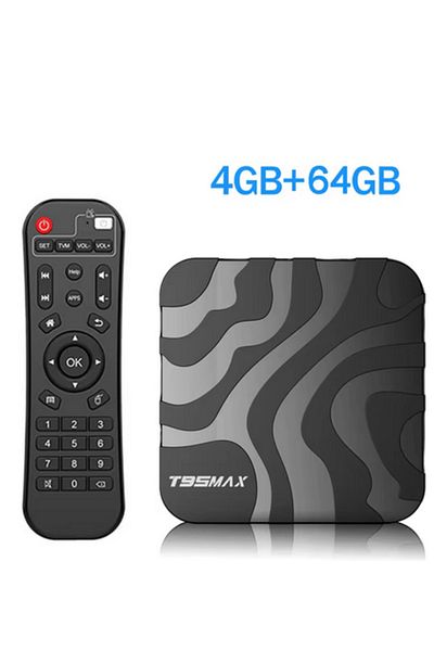 Choice صندوق تلفاز T95 Max Android TV من Us Plug بسعة 4 جيجابايت و64 جيجابايت Allwinner H618 يعمل بنظام Android 12 بدقة 8K وواي فاي ثنائي النطاق 2.4 جيجاهرتز/5 جيجاهرتز