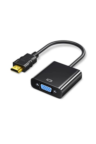 Choice 0.15m HDMI to VGA Black HD 1080P HDMI-compatible To VGA Cable Converter HDMI-compatible Male To VGA