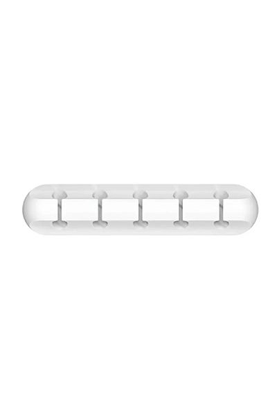 Choice 5 Clips White Adhesive Cable Holder Clips Cord Management Wire Organizer For Desktop Usb Charging Ca