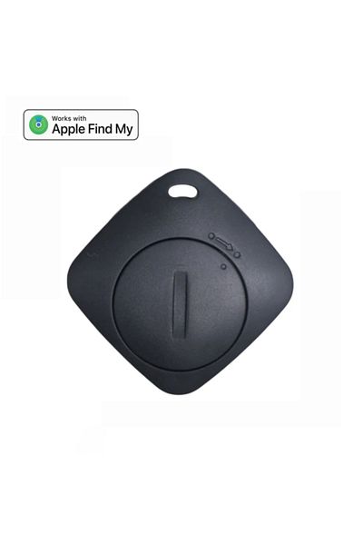 Choice 1pc BLACK AiYaTo Bluetooth Gps Tracker Tag Key Finder Airtag work with Apple Find My Global Network