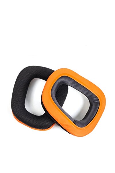 Choice وسائد أذن بديلة من نسيج شبكي برتقالي لسماعات الرأس Logitech G430 وG331...