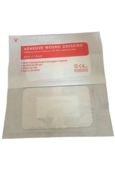 Choice 10 قطع 6*10 سم ضمادة طبية غير منسوجة لاصقة لوقف النزيف ضمادة الجروح ضمادة إسعافات أولية