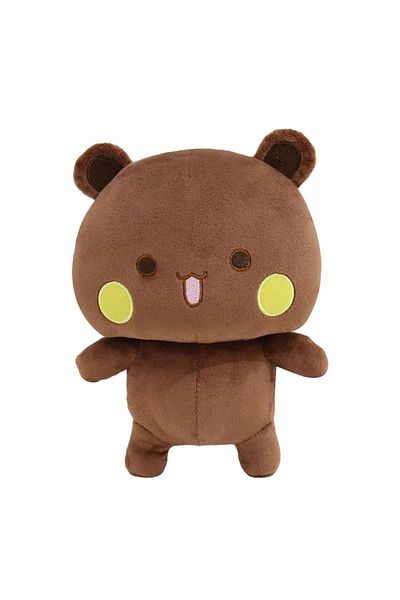 Choice brown one Cute Bubu and Dudu Panda Plush Doll Soft Sleeping Buddy Kawaii Cartoon Fluffy Bear Toy Car