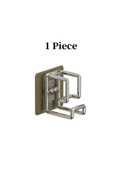 Choice 1 Piece 1/2Pcs Stainless Steel Washbasin Hook Multifunction Punch-free Kitchen Bathroom Rack Basin S