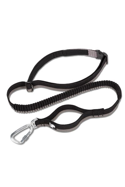 Choice L Black Truelove Dog Running Bungee Leash Hand-held Waistworn Adjustable Nylon Elastic Retractable D