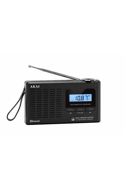 AKAI Φορητό ραδιόφωνο Akai APR-600, AM/FM, Bluetooth (Μαύρο)