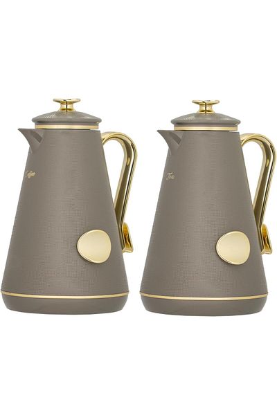 ALSAIF Serena Thermal Vacuum Insulated Pitcher For Coffee And Tea From Al Safe, Leak-proof And Maintains Ho