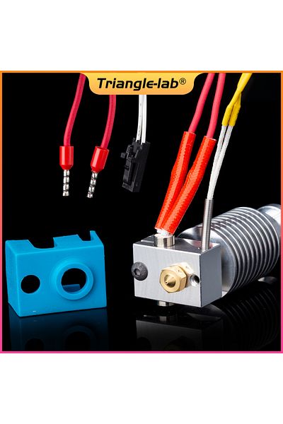 Choice 24V Trianglelab V6 Hotend pre-assambled unit for PRUSA i3 MK3 MK3S MK2/2.5 v6 heatsink nozzle 3D pri
