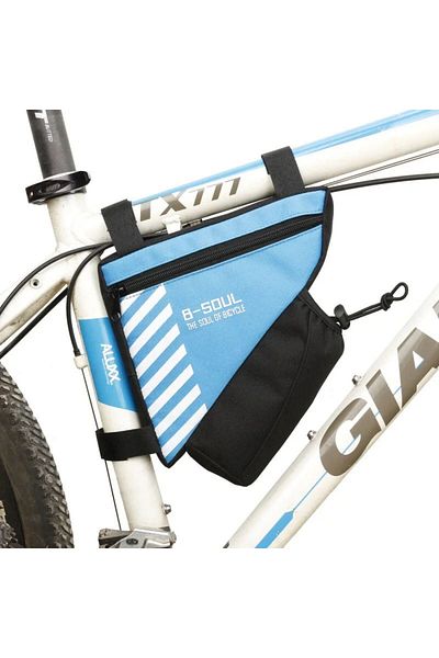 Choice blue Bike Triangle Bag Waterproof Bicycle Front Frame Bottle Bag Cycling Top Tube Tool Kit Bag
