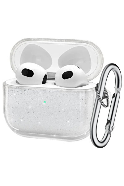 Choice حافظة سماعة أذن شفافة لامعة من مادة TPU ناعمة لأجهزة Airpods Pro2 2024...