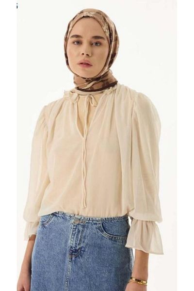 Fenza Patterned Fresh Shawl F124-06