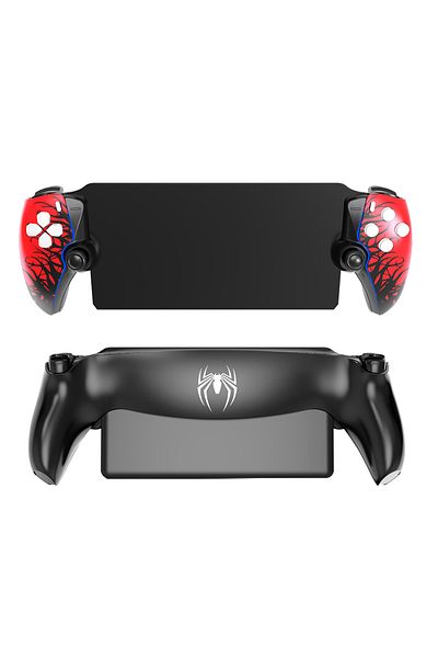 Shunmaii Red For PS5 Portal Protective Shell Shockproof Protective Skin Cover Replacement Handheld Game Conso