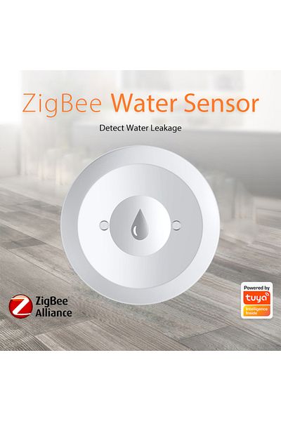 Choice Zigbee Water Sensor Flood Leak Detector App Remote Monitoring For Kitchen/bathroom Support Home A...