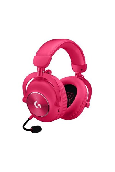 logitech Casti Gaming Wireless Logitech PRO X 2 Lightspeed, Stereo, Jack 3.5mm (Roz)