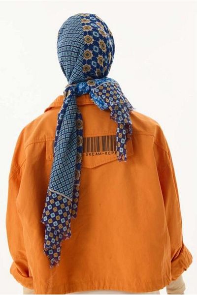 Fenza Patterned Fresh Shawl - F142-09