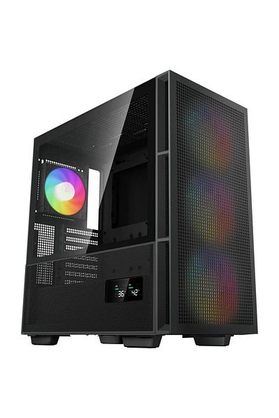 Deep Cool Deepcool CH560 Digital Case, Middle Tower, E-ATX 4 ARGB Fans (Black)