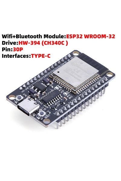 Choice لوحة توسيع HW-394 ESP32 متوافقة مع WiFi+Bluetooth، لوحة تطوير منخفضة الطاقة للغاية، 30/38 سنًا ES